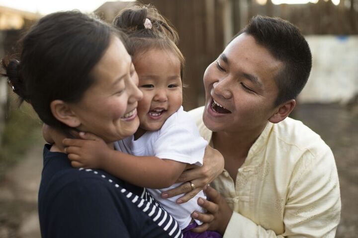 mongolian family